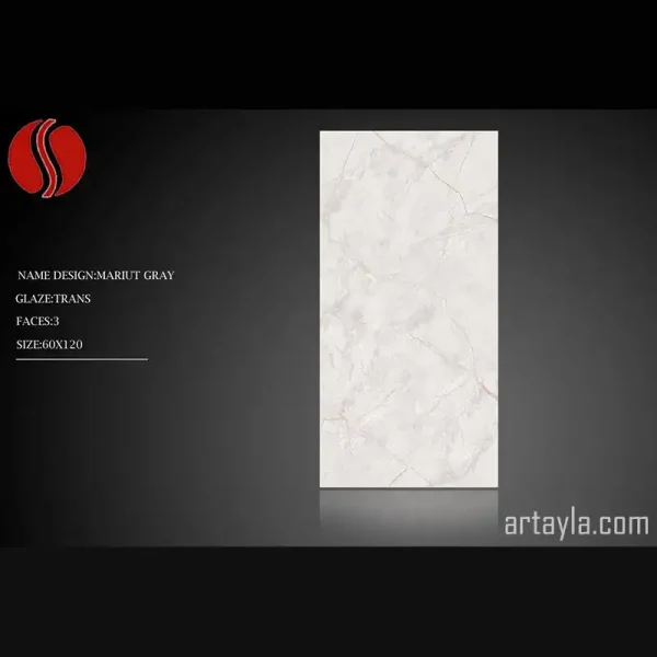 سرامیک ماریوت خاکستری براق